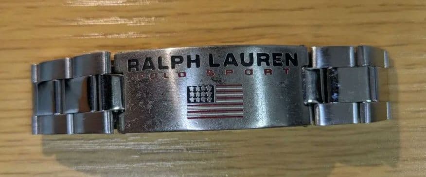 激レア　POLO SPORT　ブレスレット　ヴィンテージ　RalphLauren Rare!! Vintage Polo Sport by Ralph Lauren Half Zipper Sweatshirt