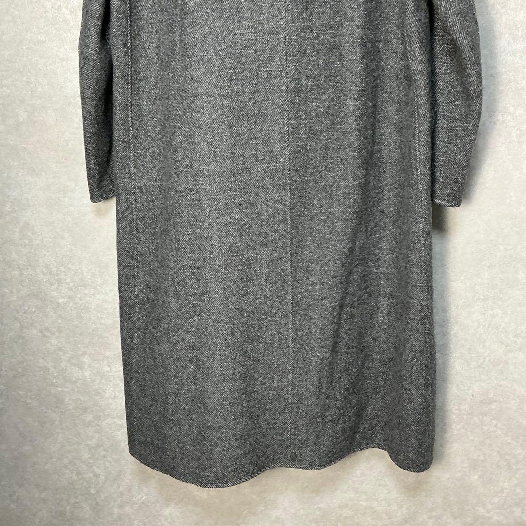 極美品✨定価12万 エブール ウールツイルリバー ダブルチェスター