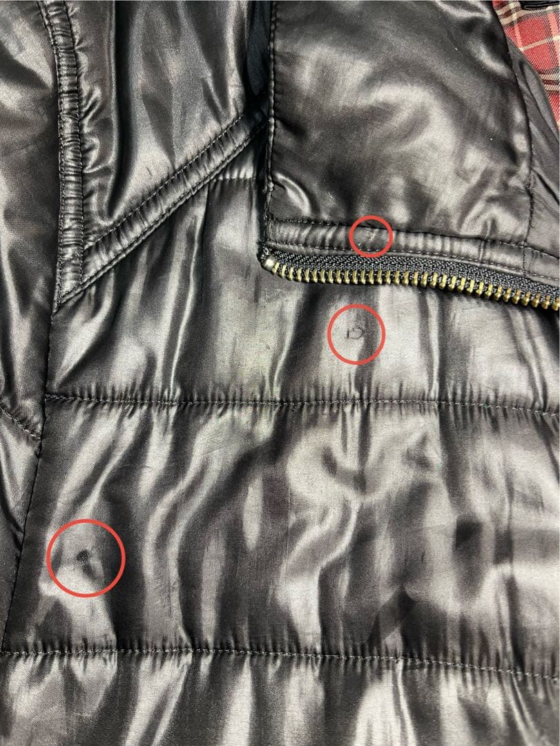 BURBERRY キルティングダウン ブラック L 短丈 Y2K - メルカリ