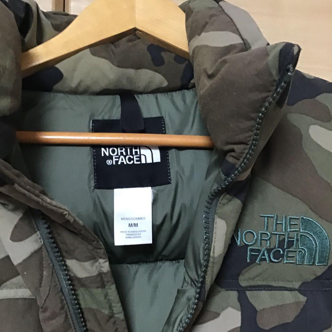 THE NORTH FACE 迷彩 ダウンベスト M カモ - メルカリ