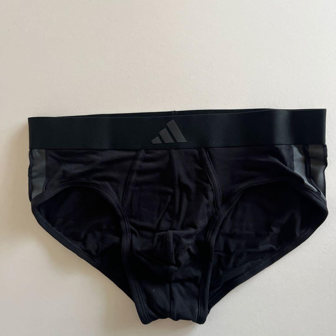 adidas アディダス ローライズブリーフ L(M) 黒 ビキニブリーフ 下着