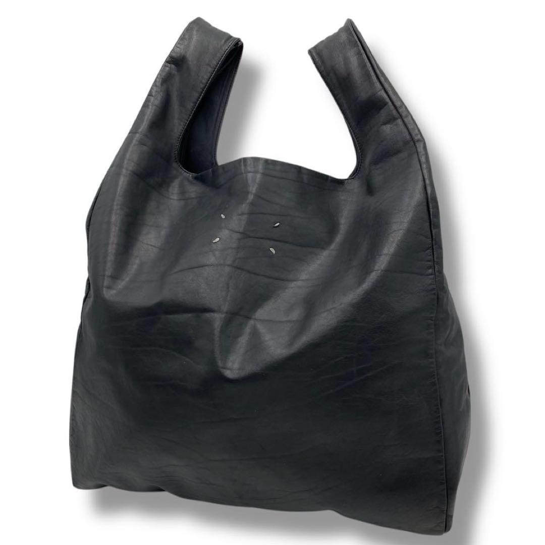 美品 マルジェラ ショッパーレザー バッグ レザー archive レディース 美品 マルジェラ ショッパーレザー バッグ レザー archive レディース