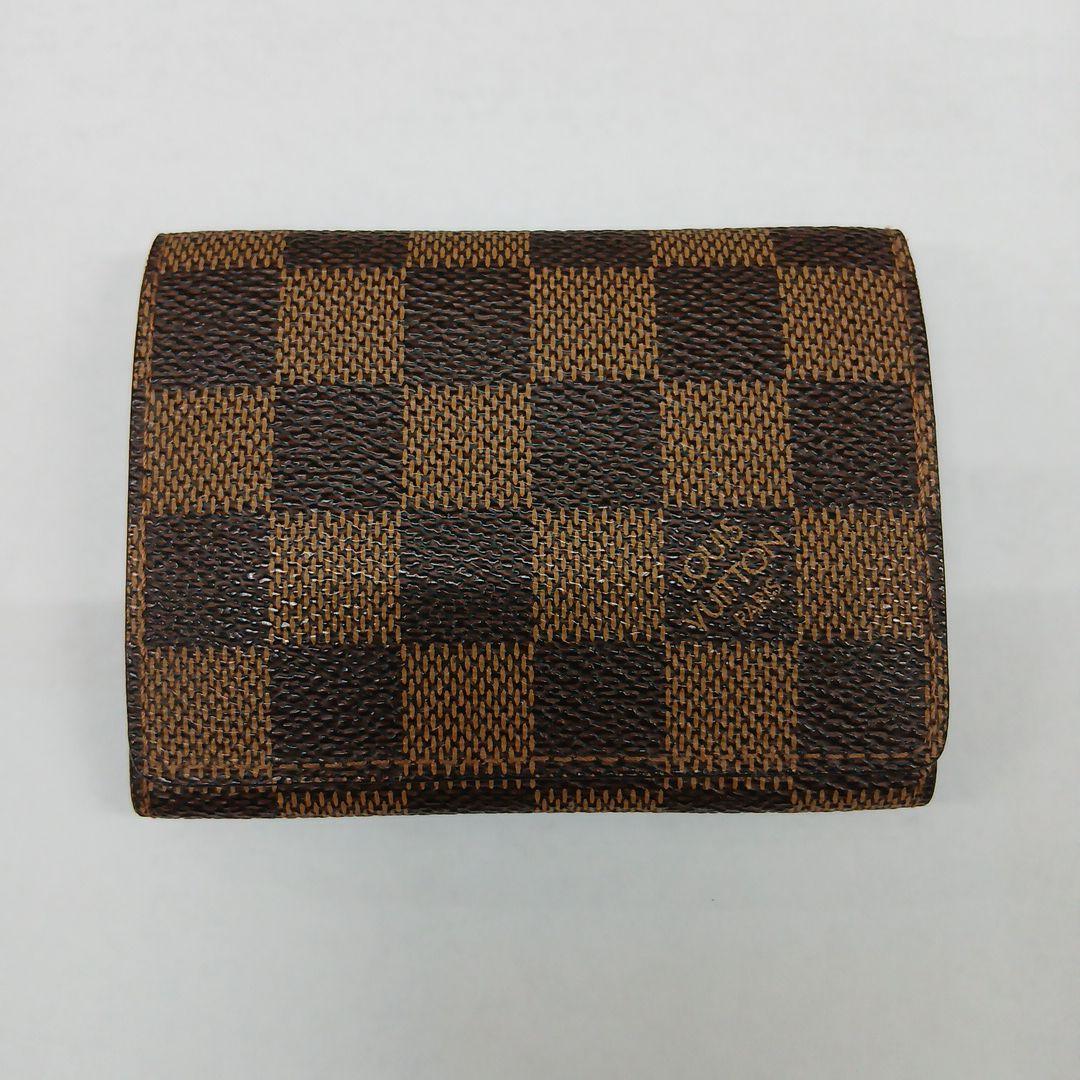Louis Vuitton ダミエ レザー　名刺入れ Louis Vuitton ダミエレザー名刺入れ