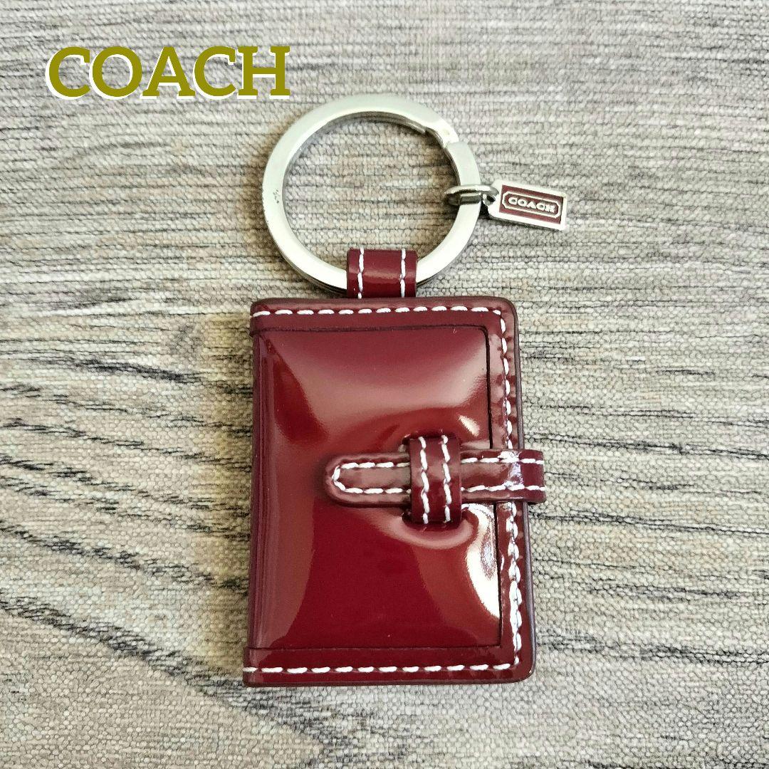 COACH コーチ キーホルダー キーリング フォトフレーム 手帳型 COACH コーチ キーホルダー フォトフレーム 写真入れ 手帳型
