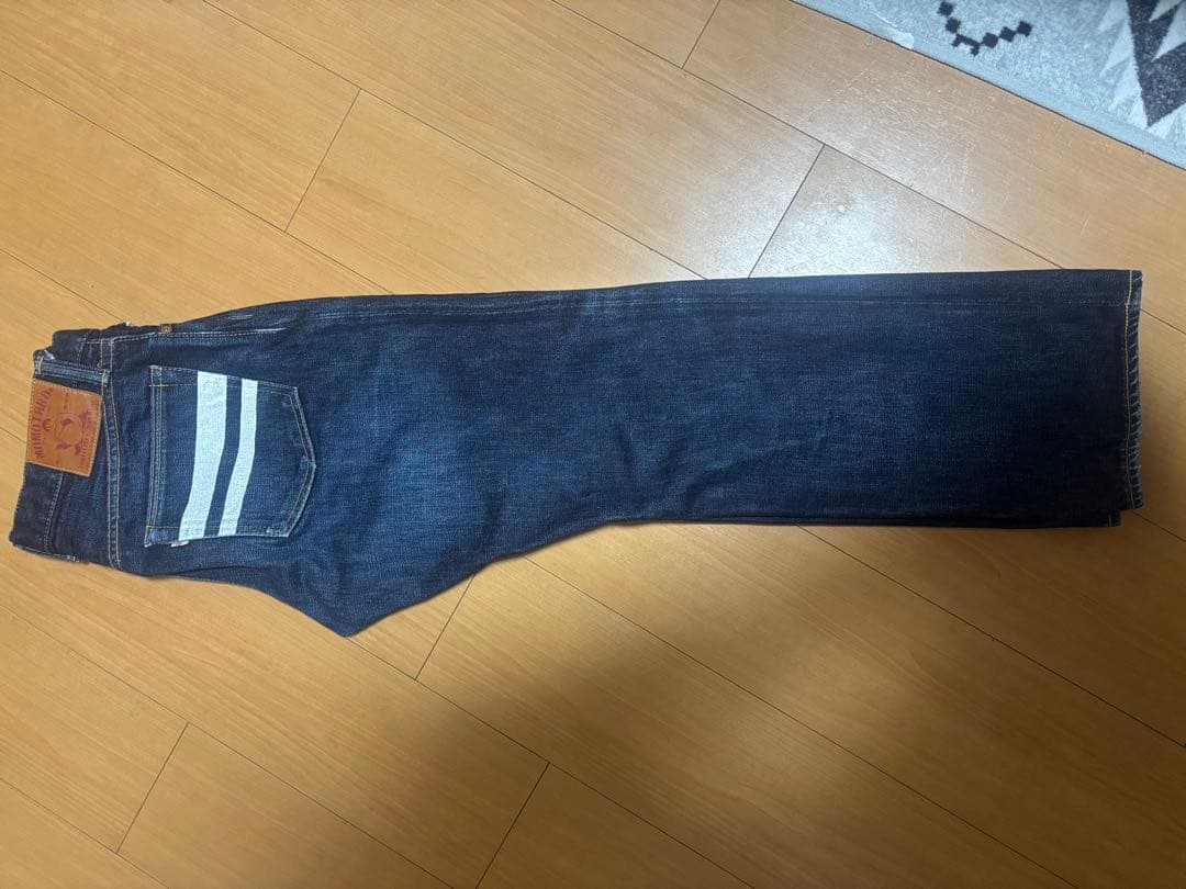 桃太郎ジーンズ 0205SP 出陣デニム 濃紺 W31 ボタンフライ - メルカリ