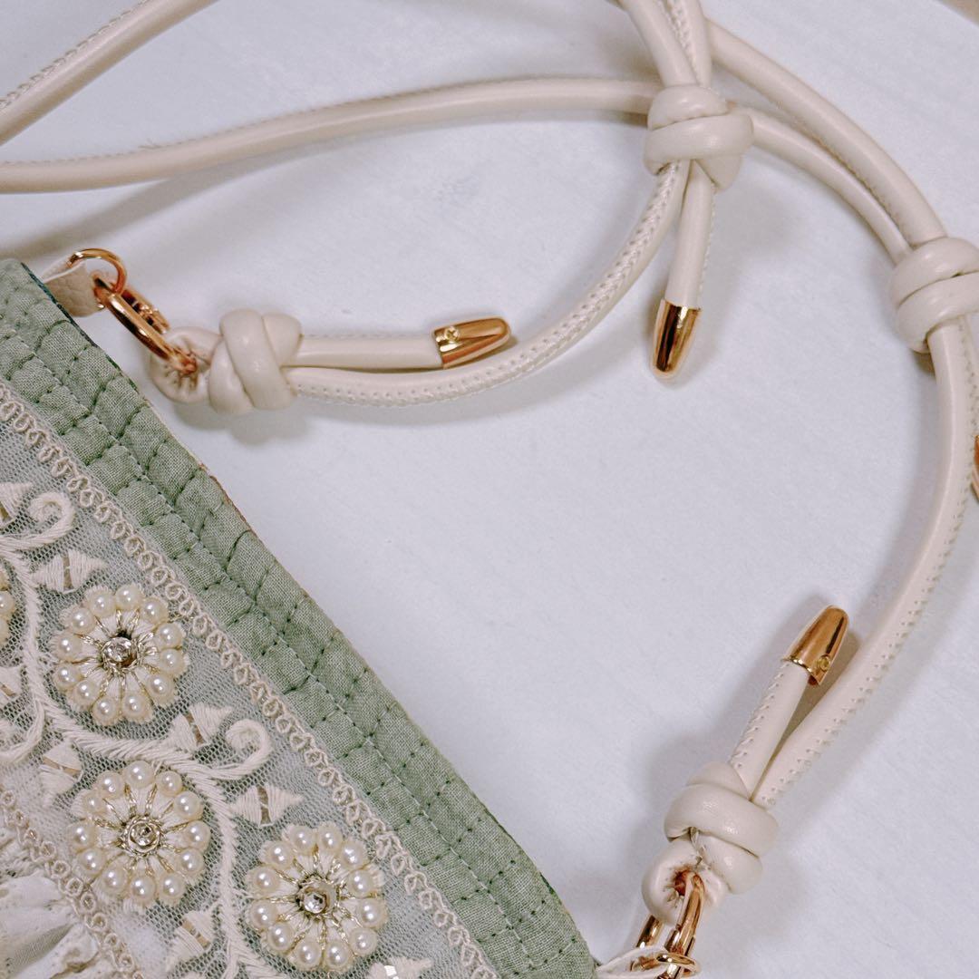 ゆ*ら様 コヤンイサムチョン♡ルミちゃんのインド刺繍×若草ヌ