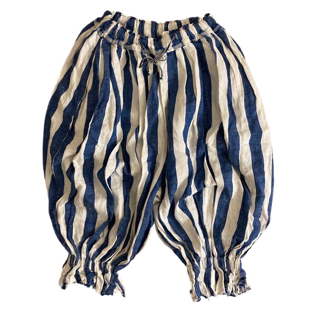 KAPITAL キャピタル リネン ストライプ パンツ 春夏服！KAPITALのリネンストライプイージーパンツ&OUTILのセーラー