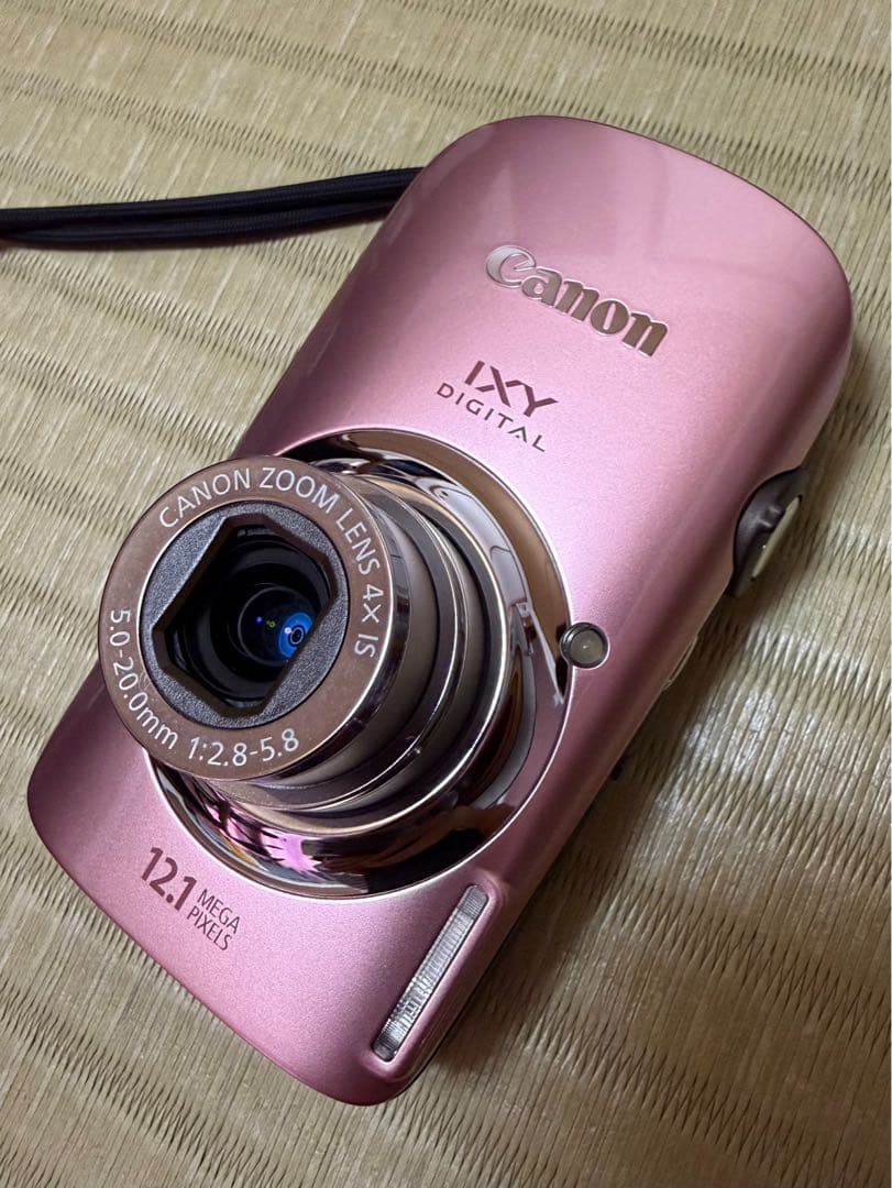 【美品】デジタルカメラ Canon IXY DIGITAL 510 IS ピンク Canon IXY 510 IS Pink PowerShot SD960IS DIGITAL IXUS 110IS Camera