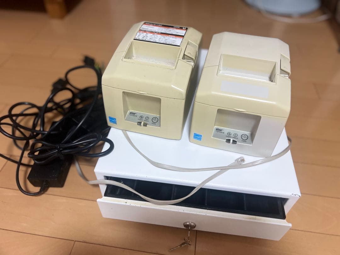 Airレジ対応♪ レシートプリンター　キャッシュドロアー　TSP650Ⅱ レジ スター精密 TSP650Ⅱ レシートプリンター キャッシュドロア