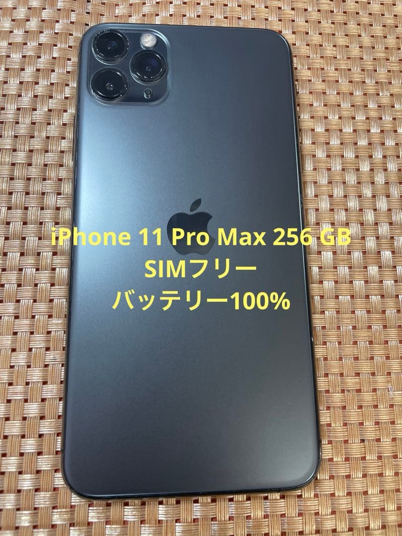 iPhone11 Pro Max 256GB スペースグレイ SIMフリー