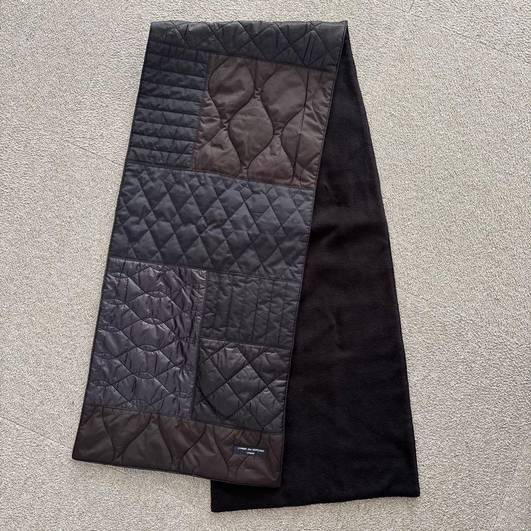 ⭐︎週末限定値下⭐︎コムデギャルソンオム　キルティング　パッチワーク　マフラー コムデギャルソンオム COMME des GARCONS HOMME キルティング キルト