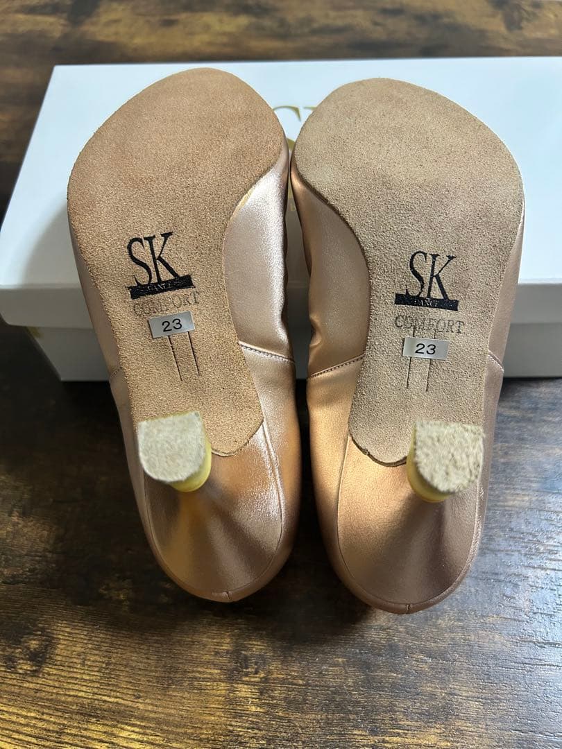 Chacott 社交ダンス シューズ23cm ヒールプロテクター2足付き - メルカリ