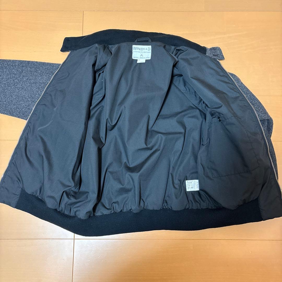 WORKERS Harrington Jacket Grey 38