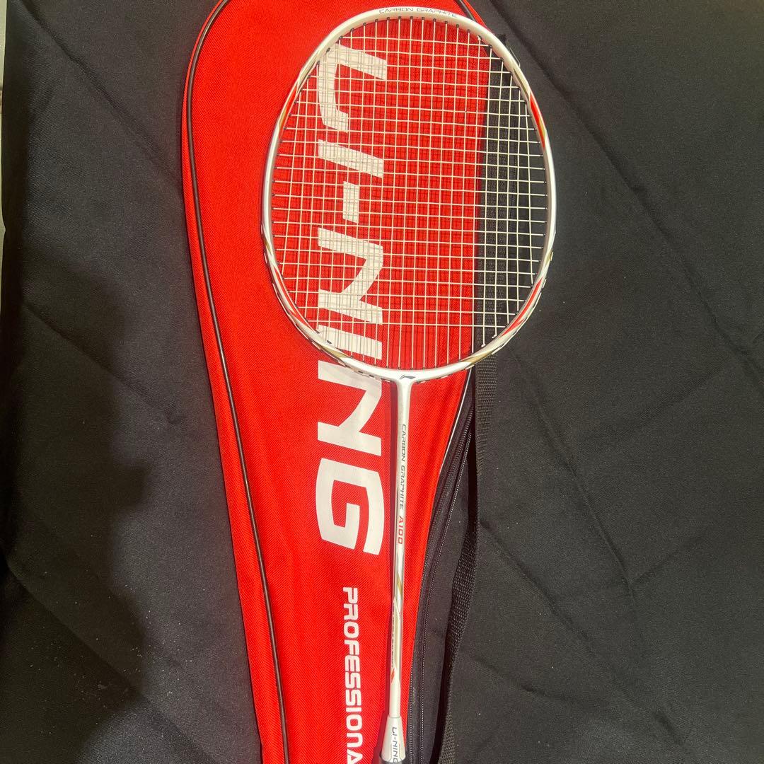 LI-NING 碳纖維バドミントンラケット ケース付き