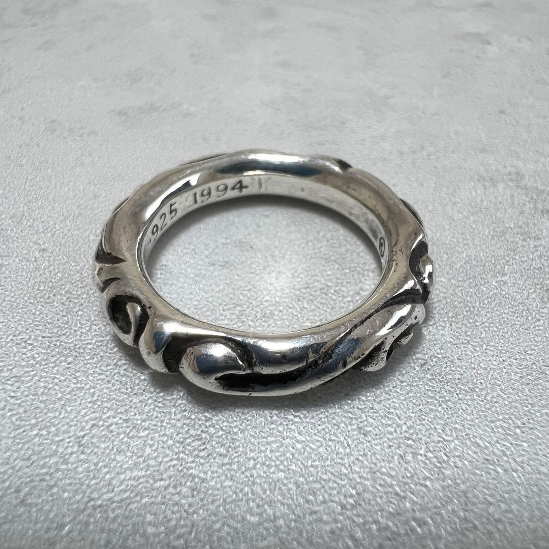 サ*ゴ様 Chrome Hearts　クロムハーツ　スクロールバンドリング クロムハーツスクロールバンドリング|クロムハーツ通販専門店ブラック