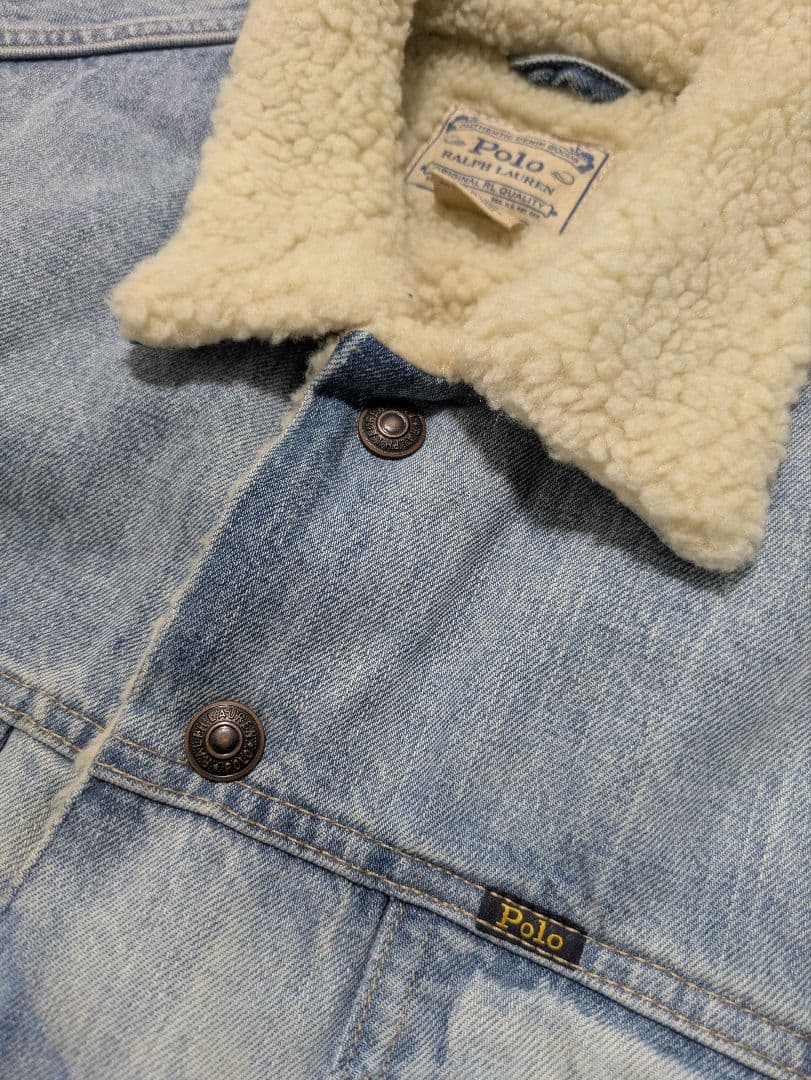 Ralph Lauren ボアデニムジャケット Gジャン 日本50着限定 Art - メルカリ