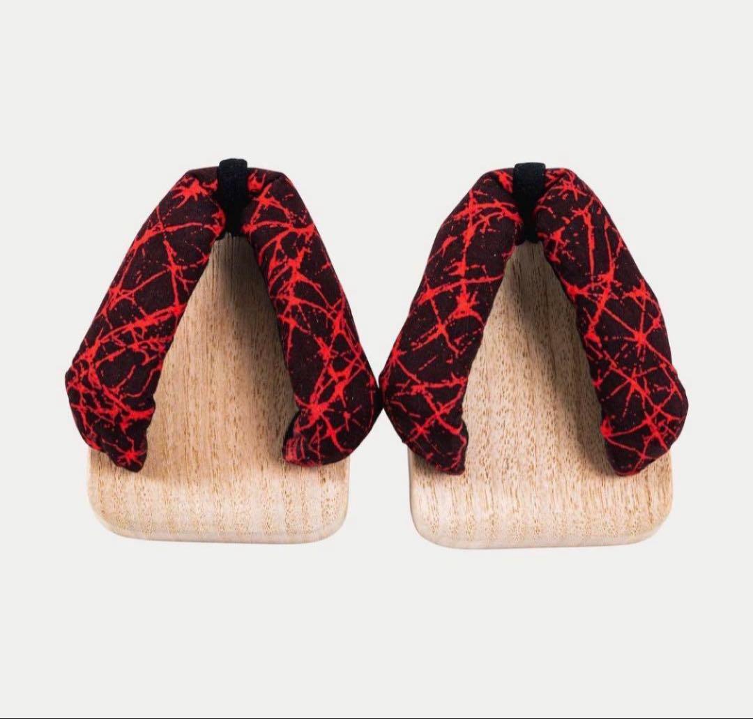 一本歯下駄 GETTA【正規品】赤 Mサイズ