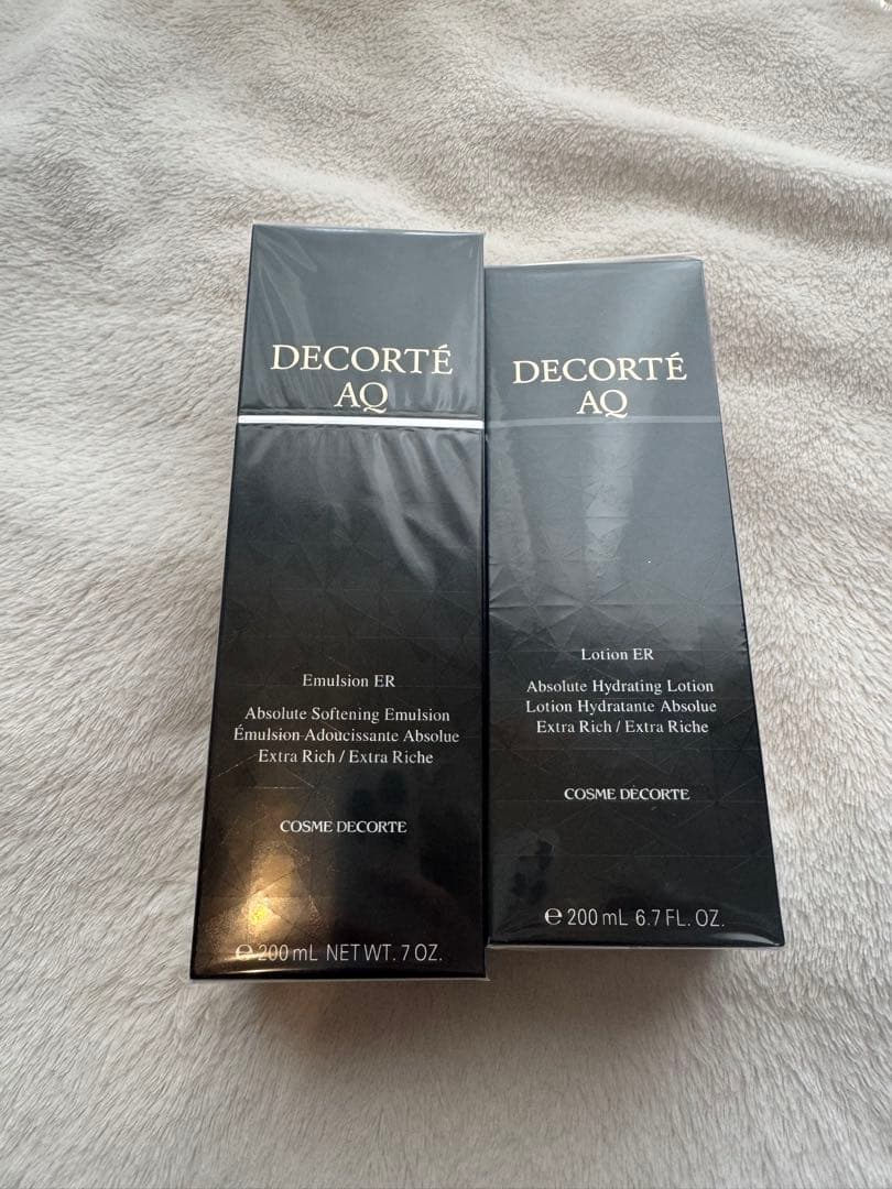 DECORTÉ AQ エマルジョン ER & ローション ER フィルム付 Amazon | コーセー コスメデコルテ COSME DECORTE AQ ローション ER