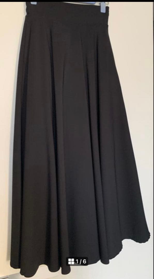 【新品•未使用】JENNE フレアロングスカート ブラック クラシカルエアリーフレアスカート｜JENNE(ジェンヌ)公式通販：パリ