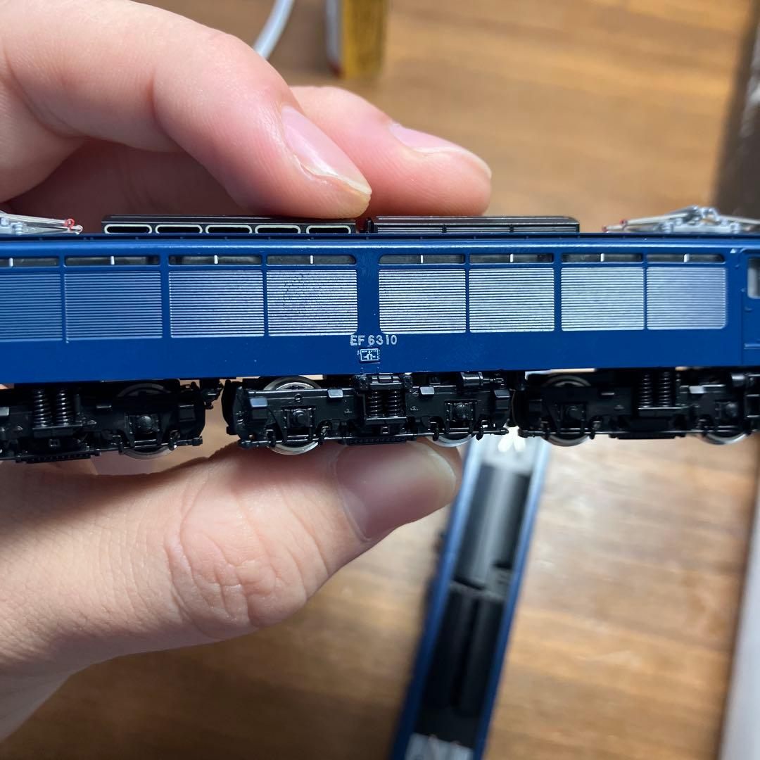 TOMIX 92123 JR EF63形電気機関車（青色）一次型 ライト確認済み