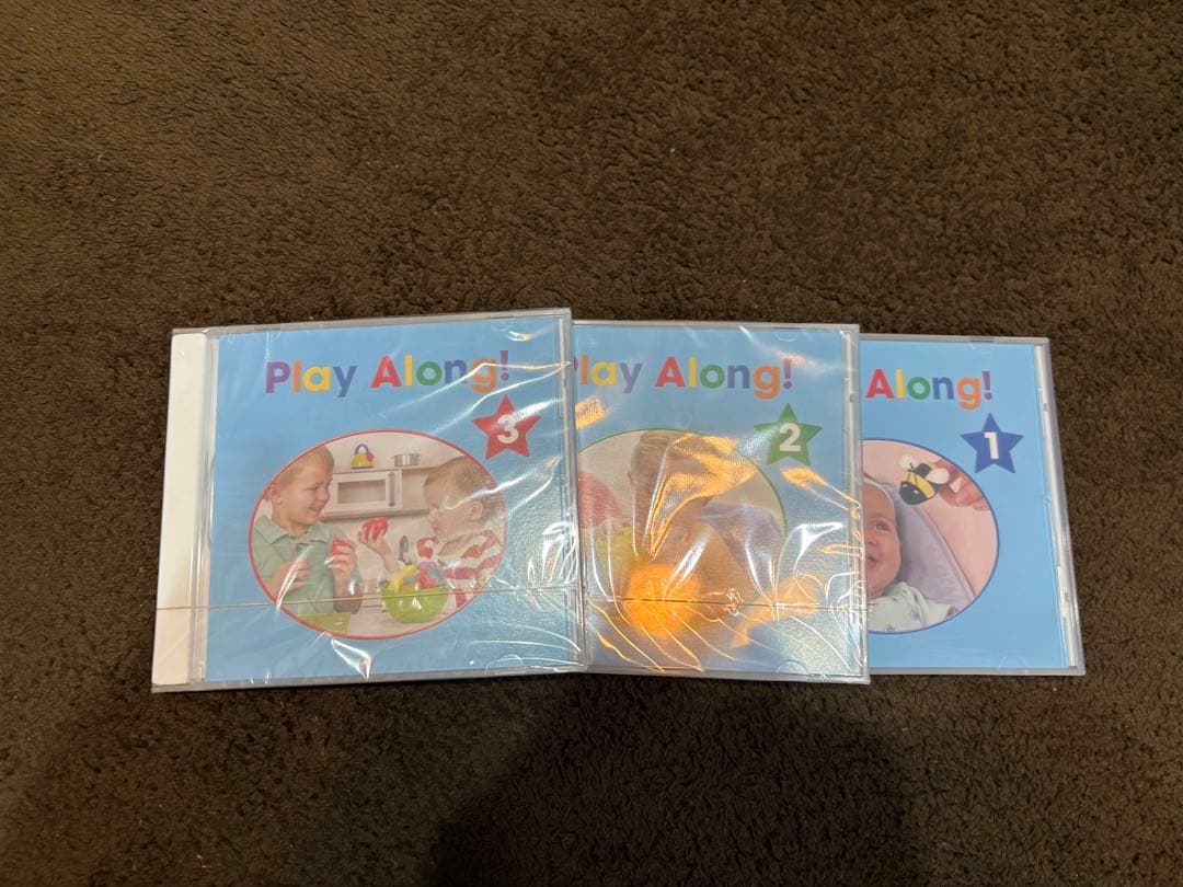 ワールドディズニーPlay Along! 幼児向け絵本セット 7冊&おもちゃ CD