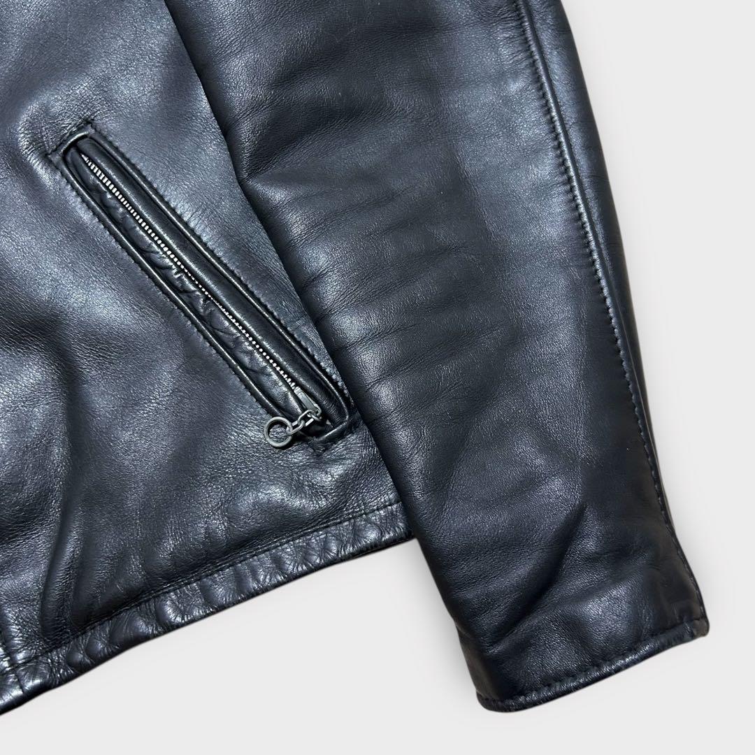 専用！品番 Schott 643 レザー シングルライダース 34 ボアライナー