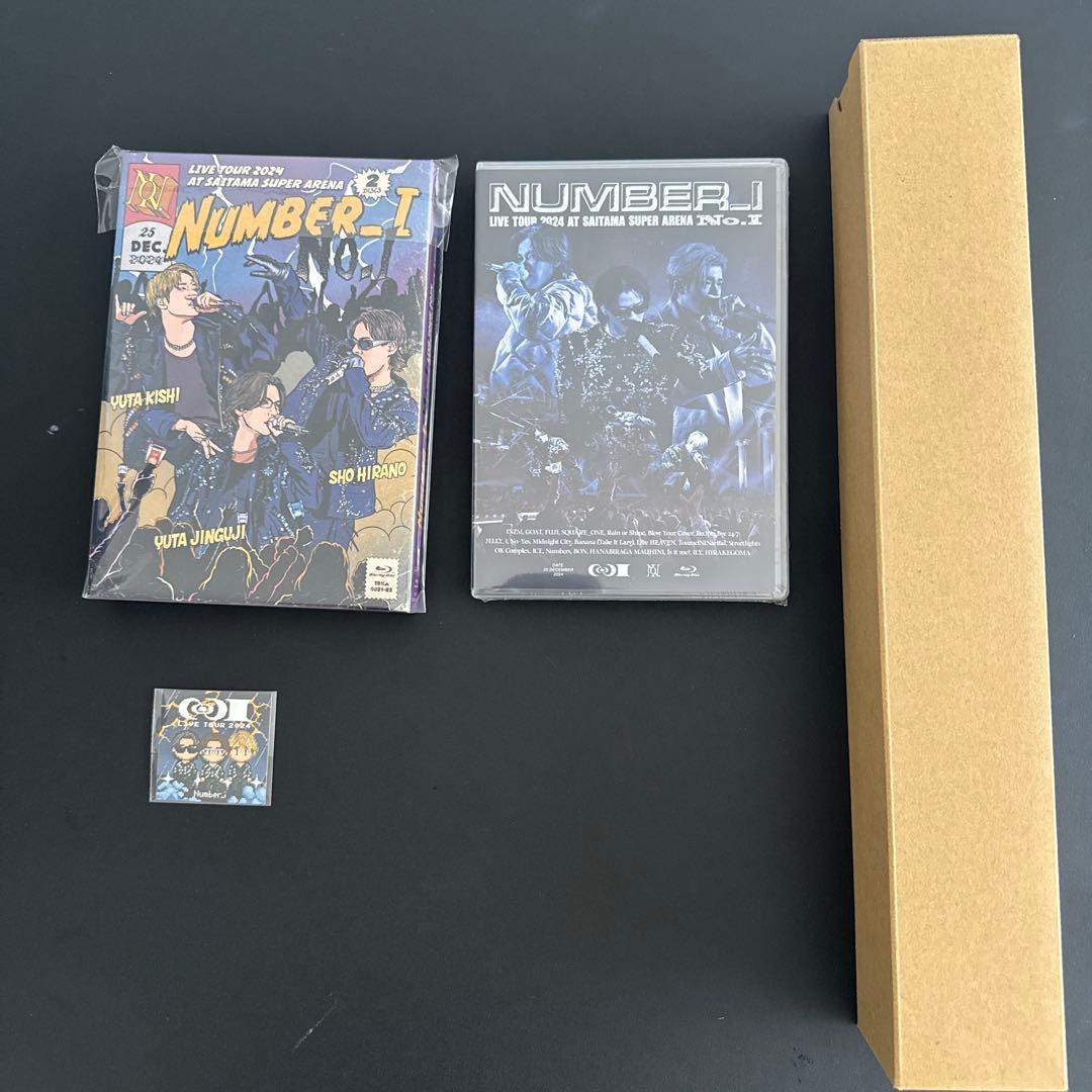 Number_i LIVE TOUR 2024 No.Ⅰ Number_i LIVE TOUR 2024 No.Ⅰ」初回生産限定盤 | TOBE OFFICIAL STORE