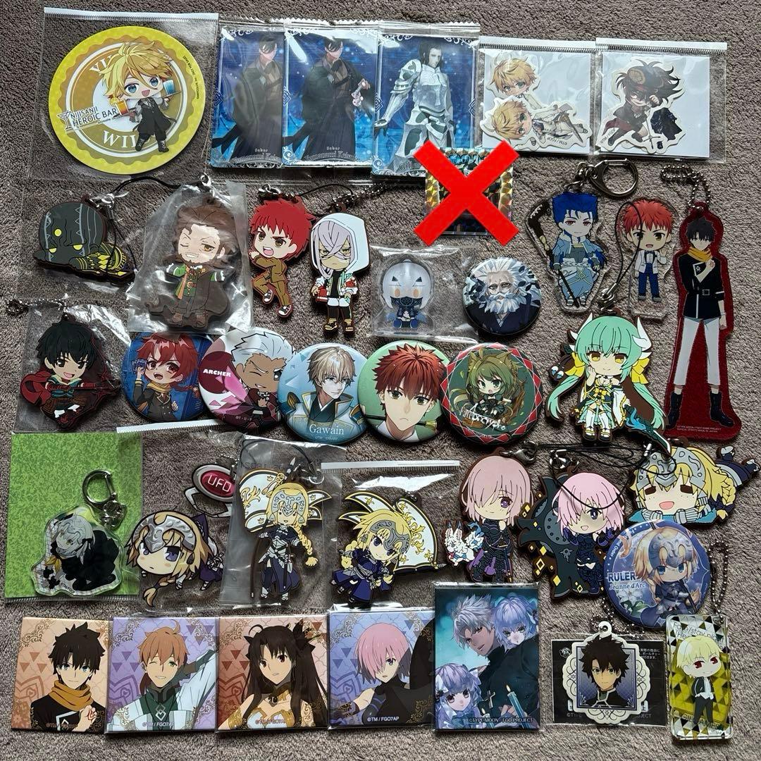 Fate 缶バッジ アクキー ラバスト コースター カード フェイト - メルカリ