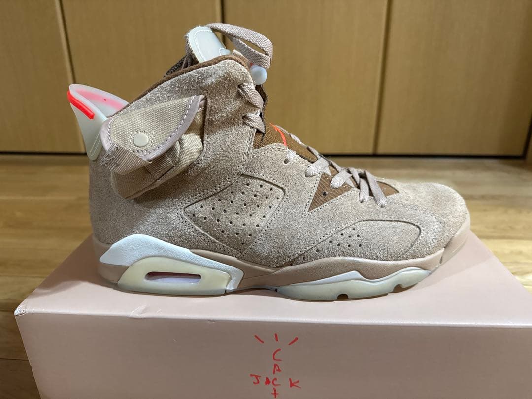 【29.0cm｜美品】AIR JORDAN 6 × TRAVIS SCOTT