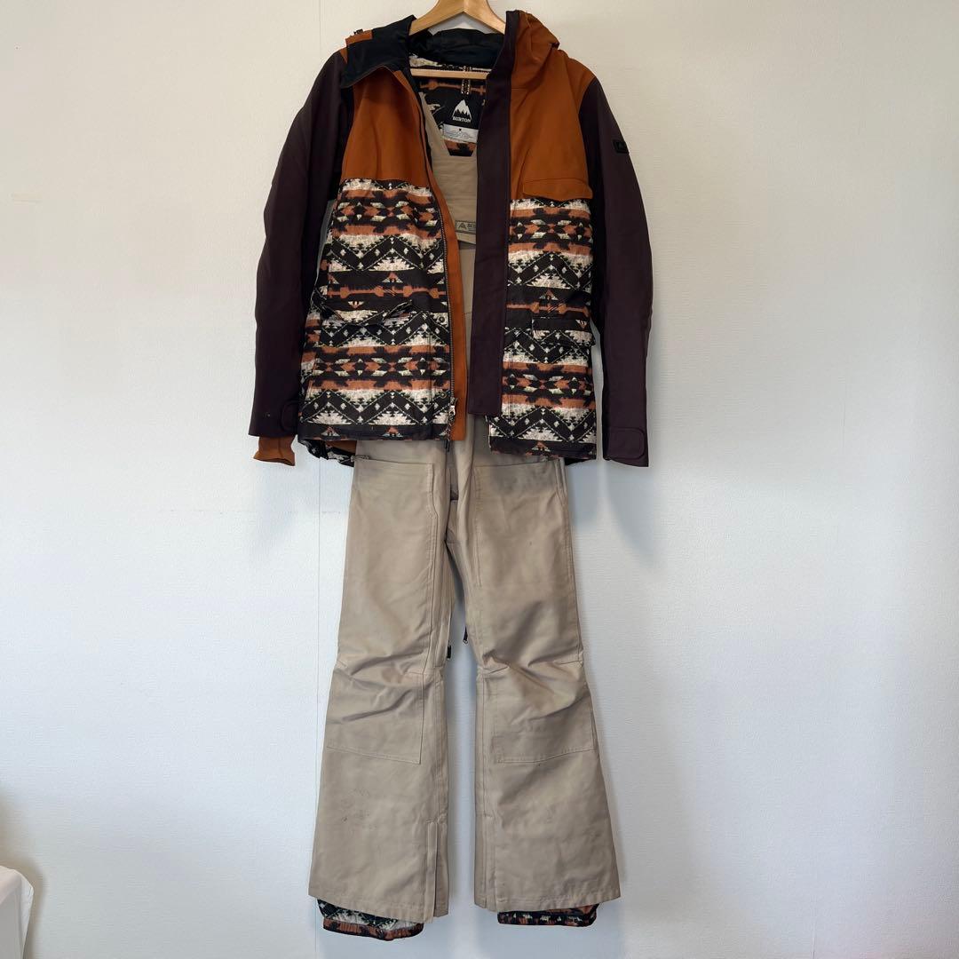 即日発送可　お値下げ　Burton スノーボードウェアセット 楽天市場】バートン 上下セットの通販