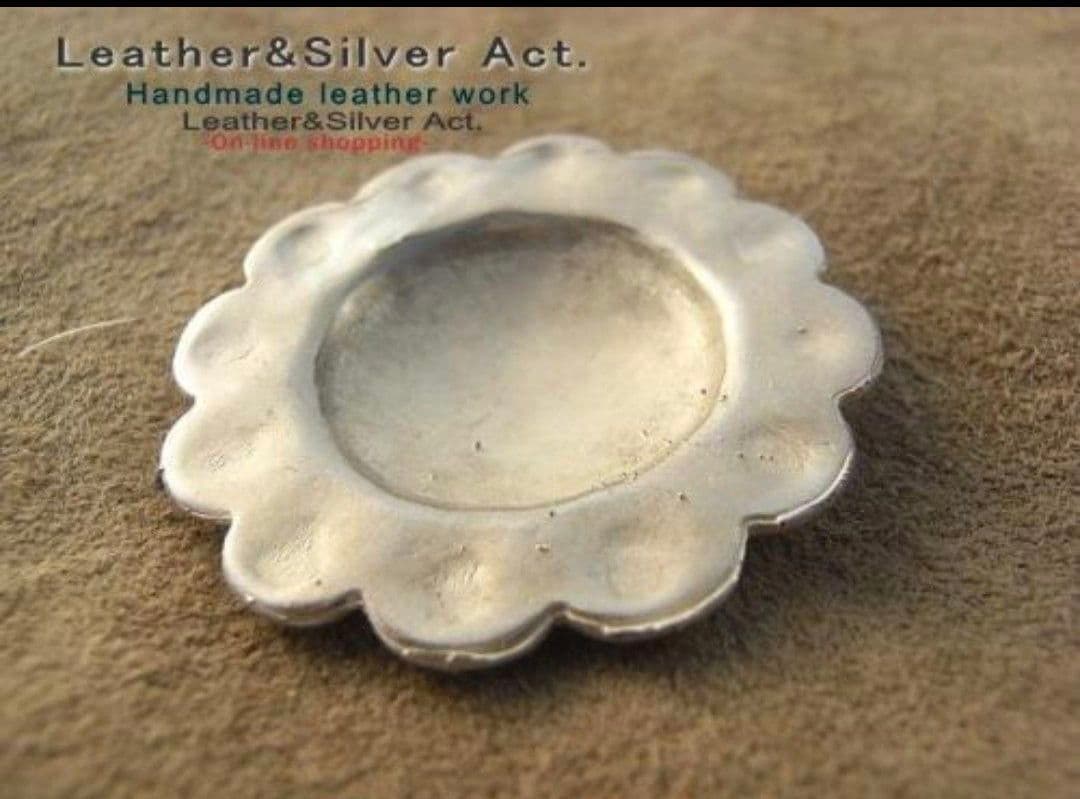 専用ターコイズシルバーコンチョ シルバー925 真鍮 ブラス トルコ石