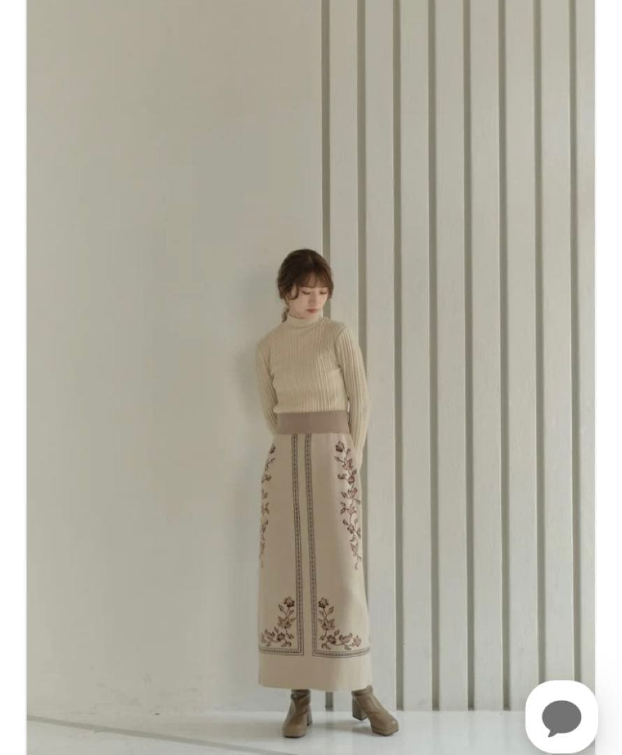 eaphi スカーフ柄スカート - メルカリ