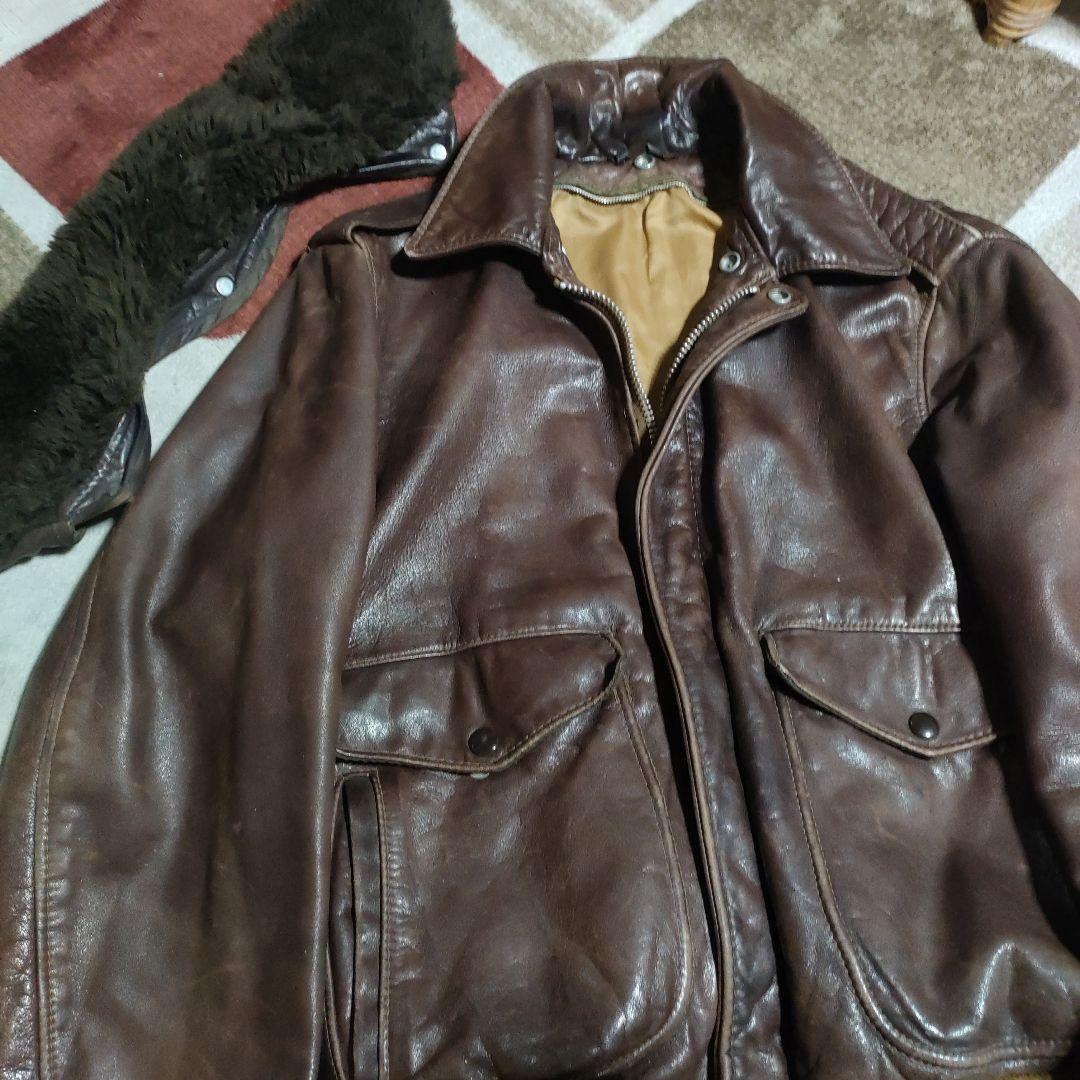 良品人気Schott184SM38TALONフライトジャケットダメでも対応有