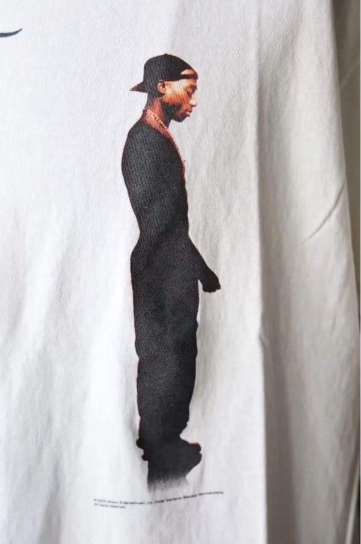 《新品・未使用》2PAC ヴィンテージダメージ 半袖Tシャツ