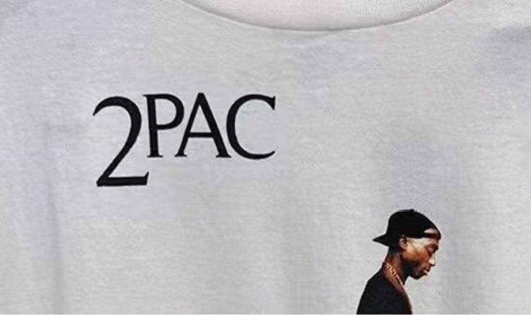 《新品・未使用》2PAC ヴィンテージダメージ 半袖Tシャツ