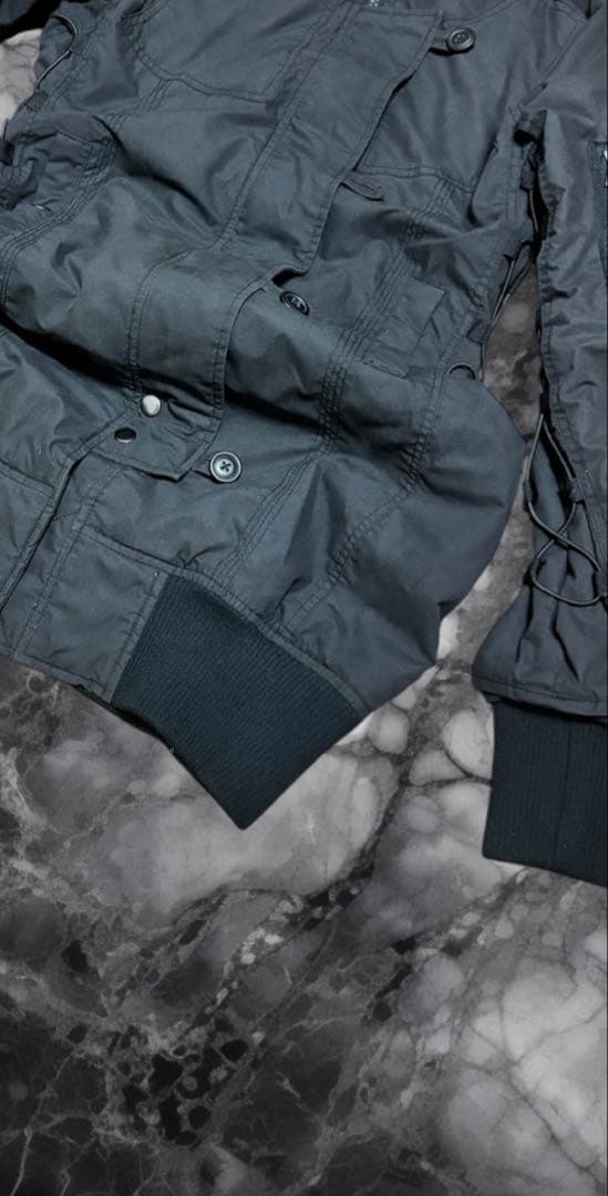 00's archive ギミック ミリタリージャケット グランジ y2k - メルカリ