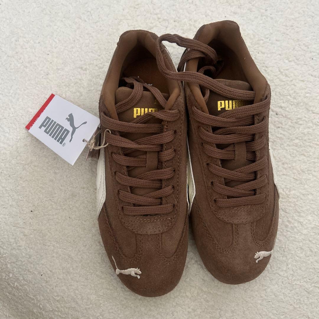 PUMA ユニセックス スピードキャット OG スニーカー　ブラウン PUMA＞スピードキャット OG スニーカー（スニーカー）｜PUMA（プーマ