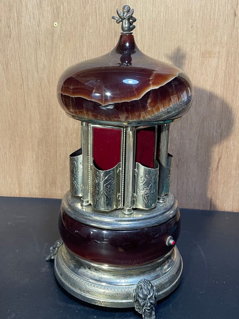 ビンテージ REUGE リュージュ オルゴール 葉巻ケース シガーケース