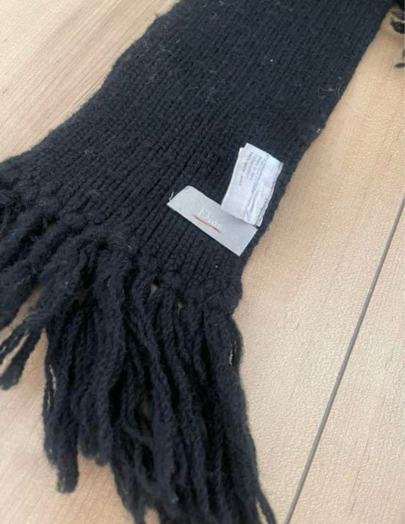 dior homme 04aw victim期 ロングマフラー - メルカリ