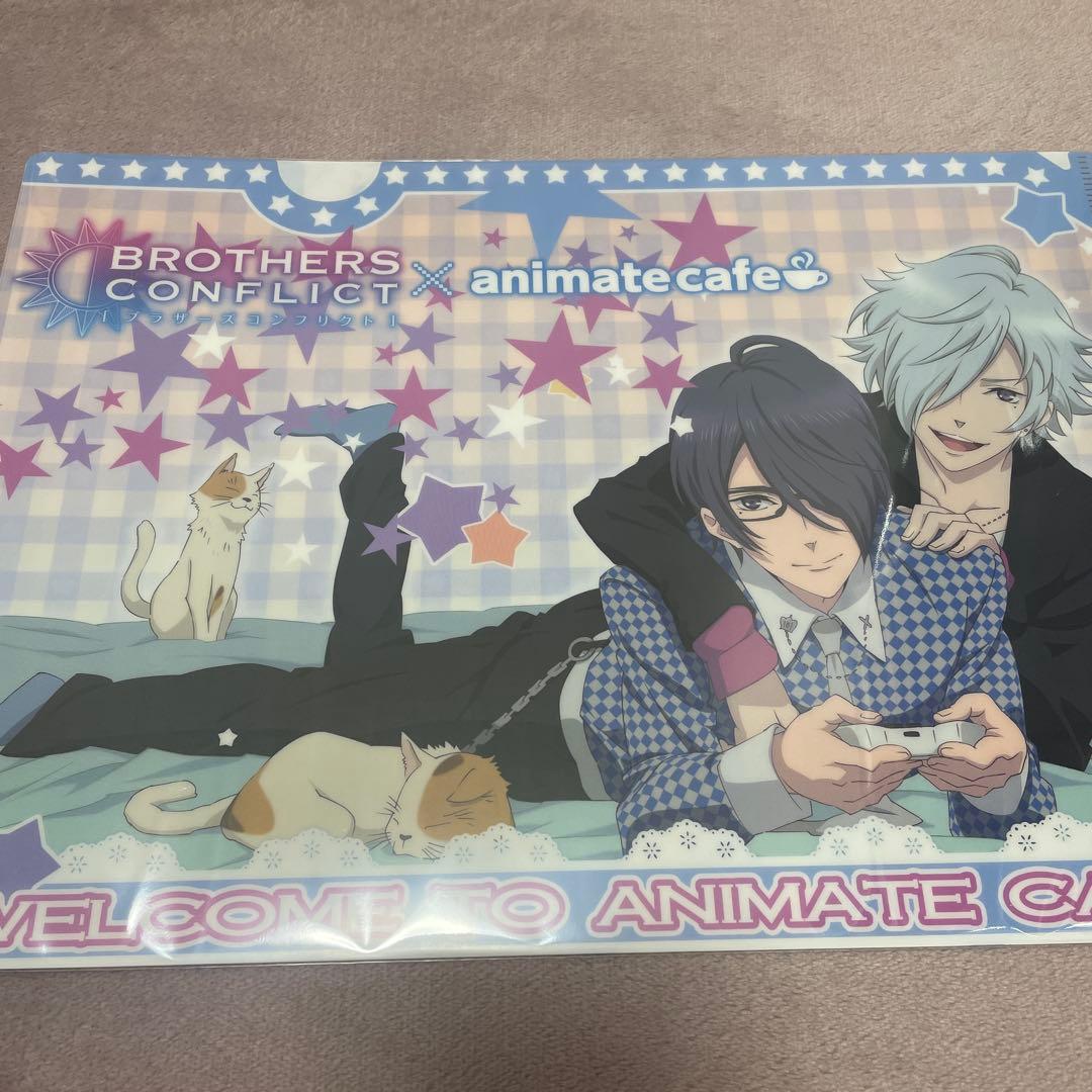 ブラコン アニカフェ クリアファイル 梓 椿 BROTHERS CONFLICT - メルカリ
