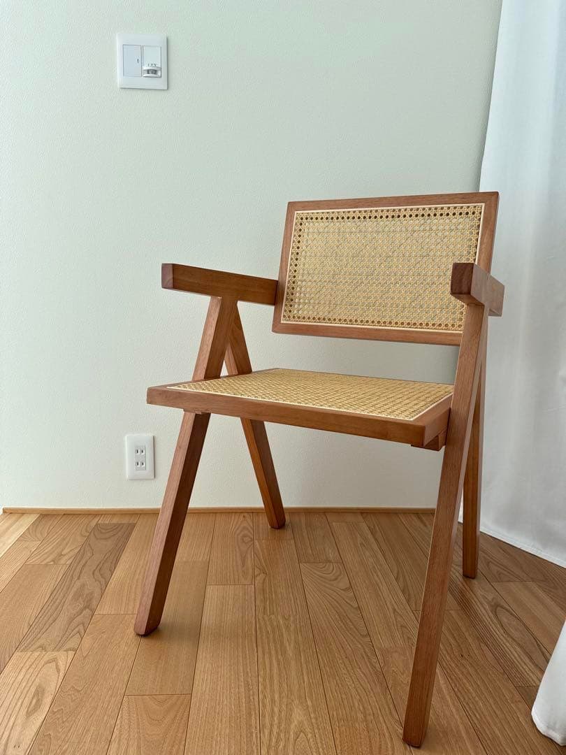 早い者勝ち✨ピエール・ジャンヌレ風 ラタンチェア チェア イス ラタン 楽天市場】【クーポン利用で最大30%OFF対象】ピエール・ジャンヌレ