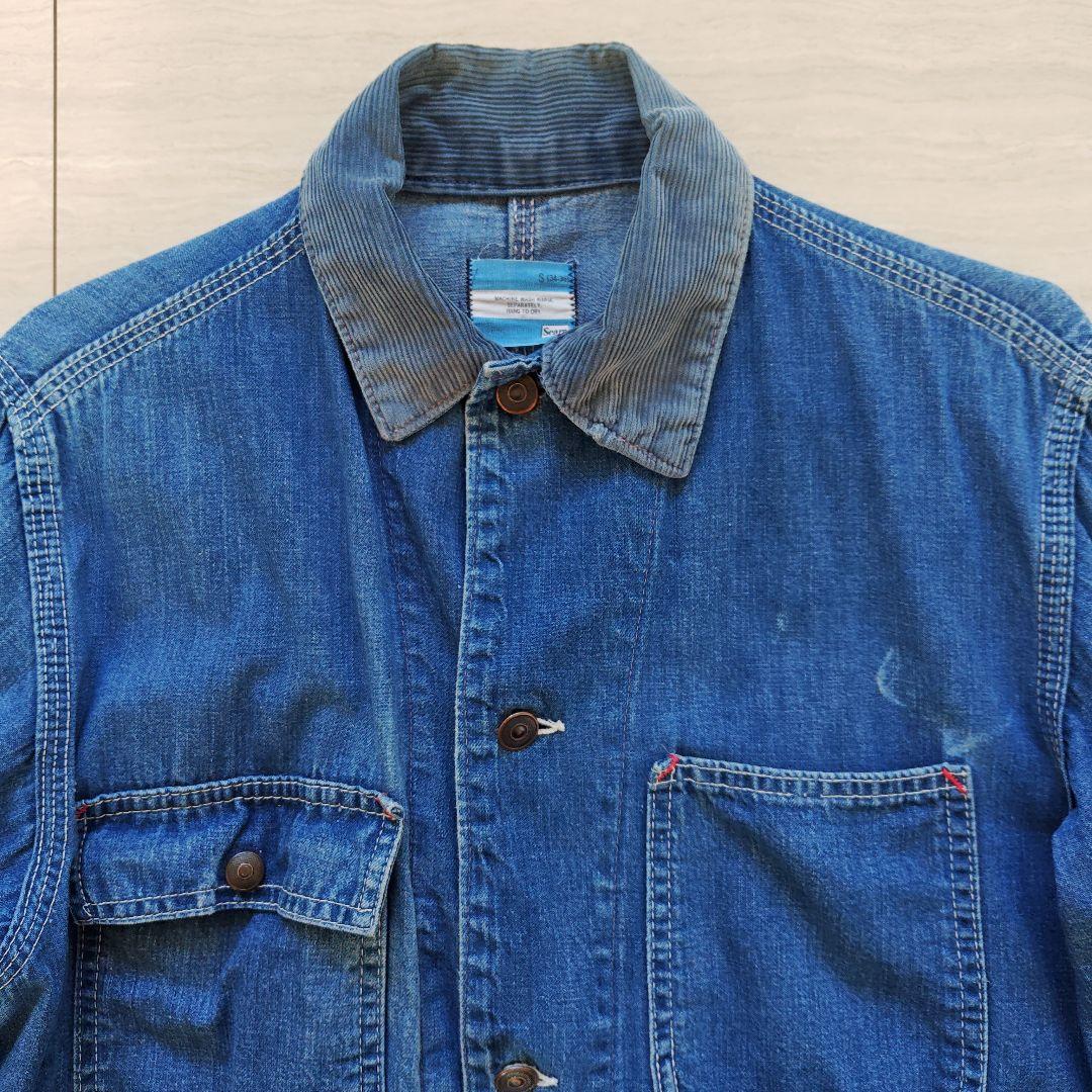 N*O様 シアーズ カバーオール Sサイズ ヴィンテージ 60s Sears Chore Coat Size 36〜38程度 カバーオールとして奇跡的な