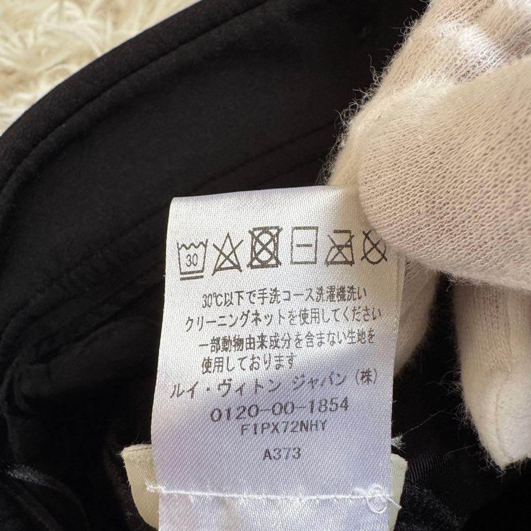 極美品 ルイヴィトン カーゴパンツ モノグラム ブラック Sサイズ
