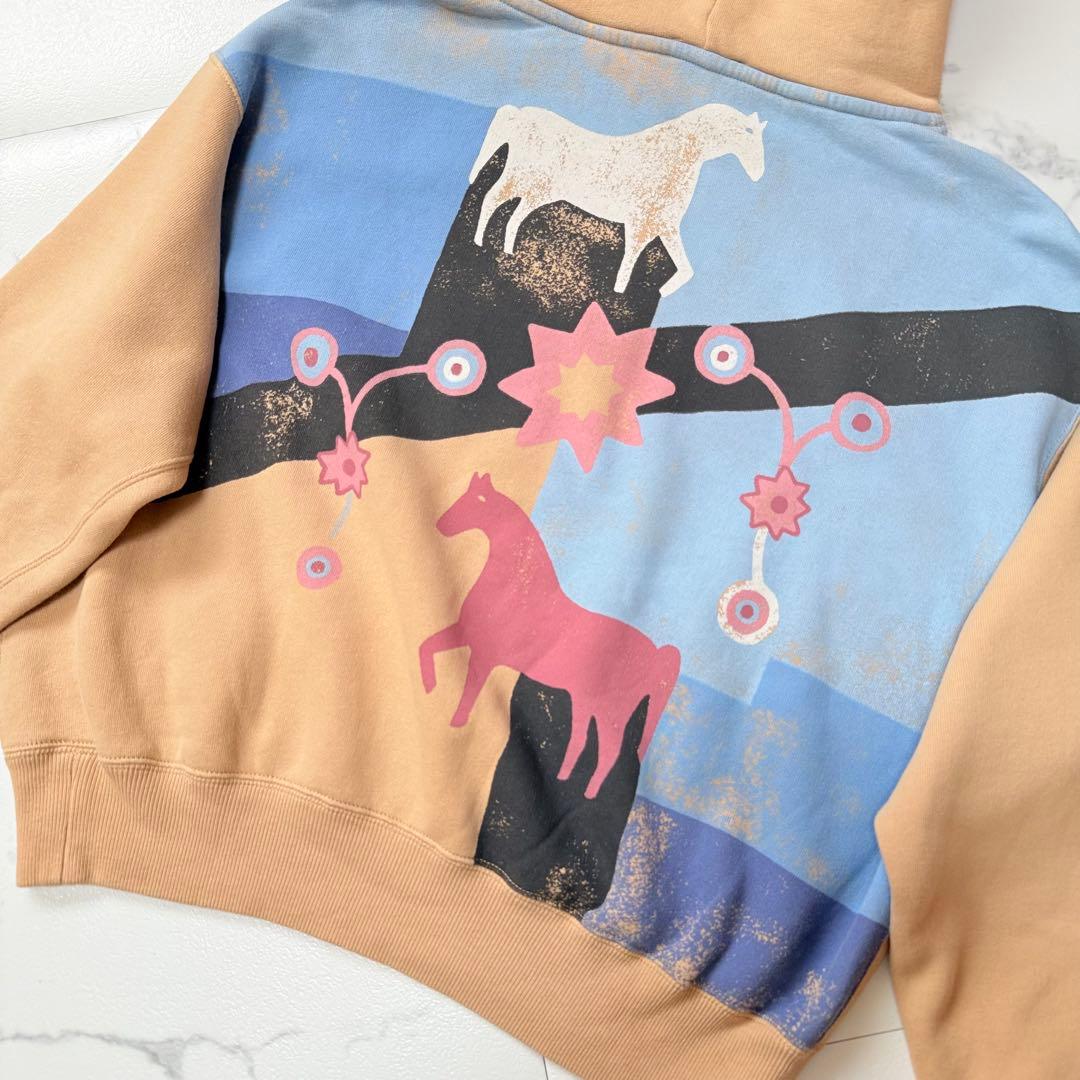 ポロ ラルフローレン ホース 馬柄 フーディー スウェット パーカー S