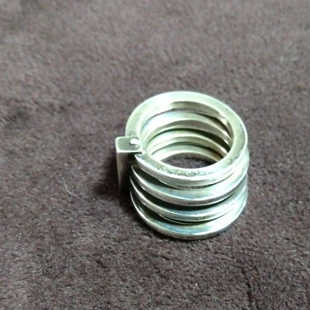 GUCCI グッチ4連リング（１３号）　スタリングシルバー925 GUCCI（グッチ） リング 指輪 メンズ レディース ユニセックス