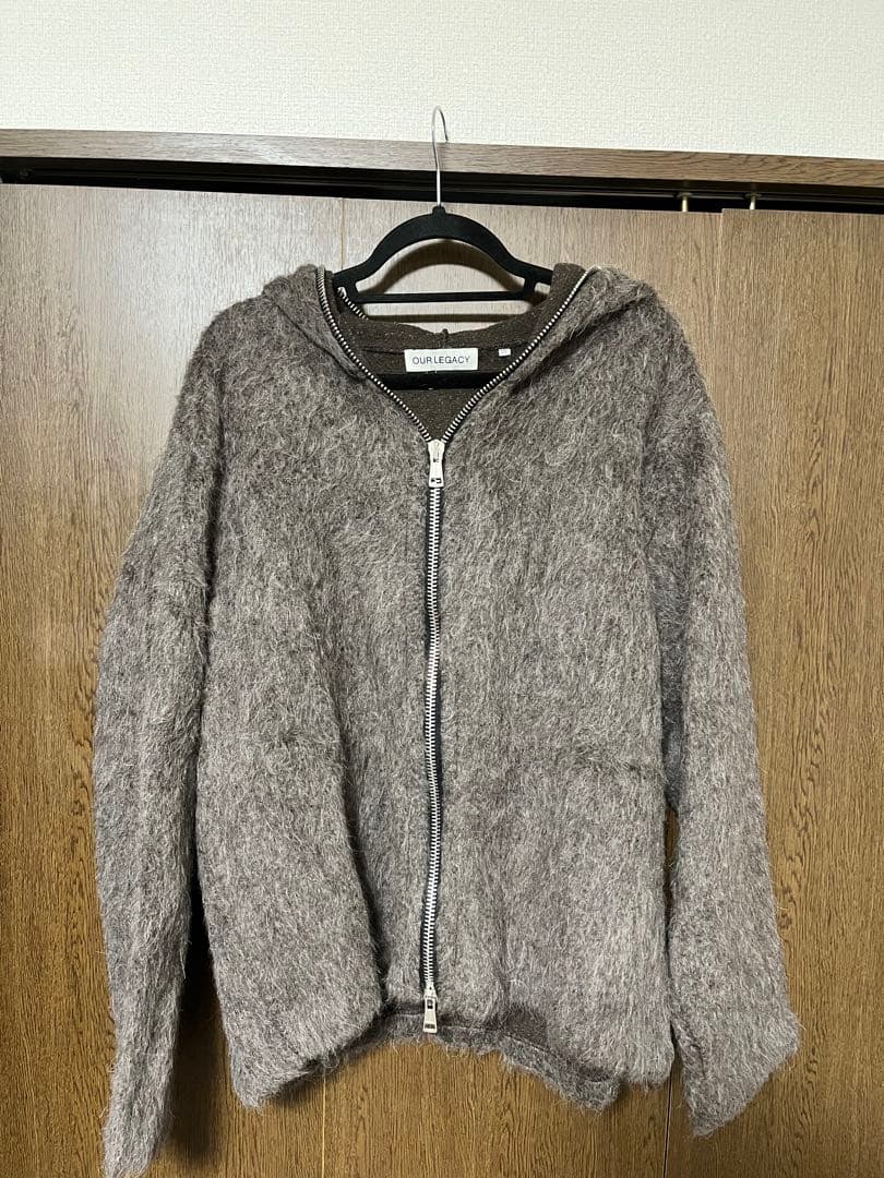 S*K様 【Our Legacy】 アワーレガシー　モヘアパーカー 25AW【新品】OUR LEGACY アワーレガシー モヘアジップ パーカー46