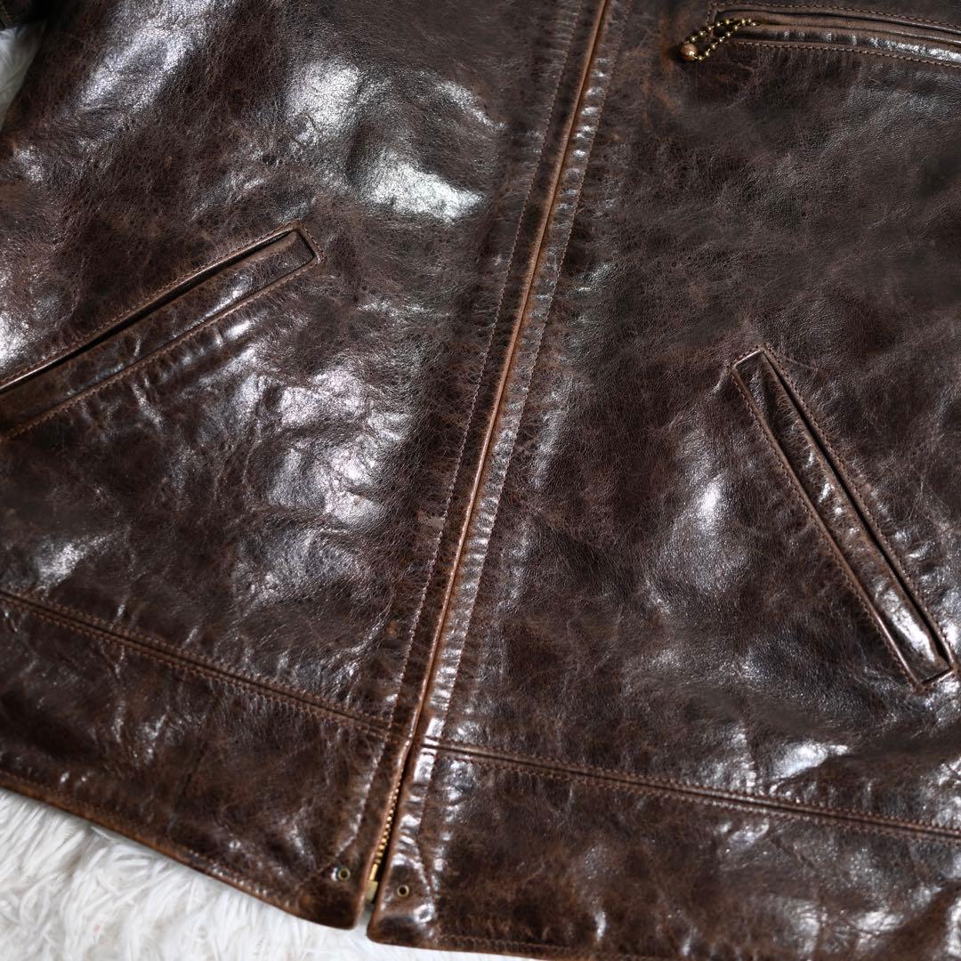 レインボーカントリー レザージャケット ヘラクレス 馬革 ホースハイド