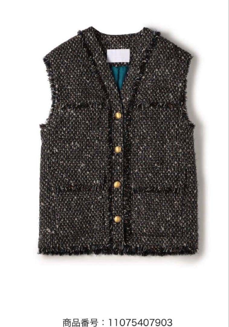 美品トゥモローランド　ベスト セール】 パールコンビ Vネックベスト （ベスト）｜TOMORROWLAND