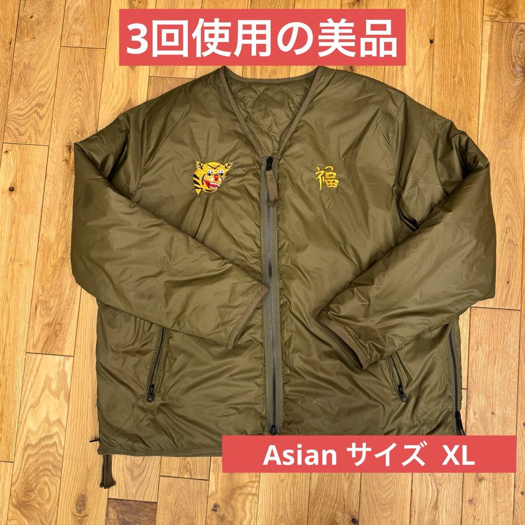 値下中お早めに 【タイオン】ジャパンスペシャルリバーシブルブルゾン/ベトジャン ジャパンスペシャル リバーシブル ベトジャン ダウンジャケット– TAION