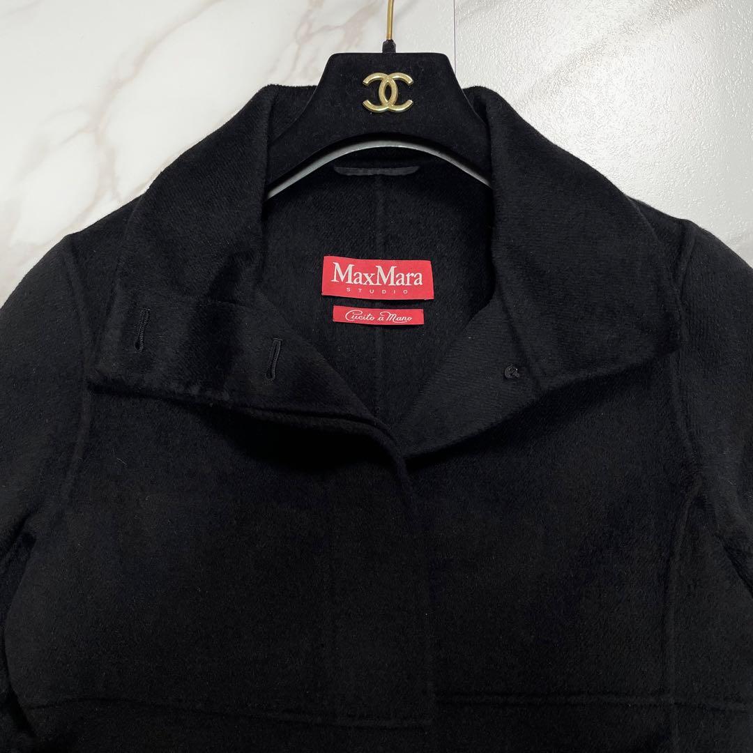 マックスマーラ クチートアマーノ ロングコート カシミヤ アンゴラ